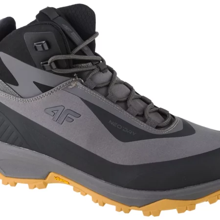 4F Ice Cracker Trekking Shoes 4FAW22FOTSM004-22S, Męskie, Szare, buty trekkingowe, syntetyk, rozmiar: 41