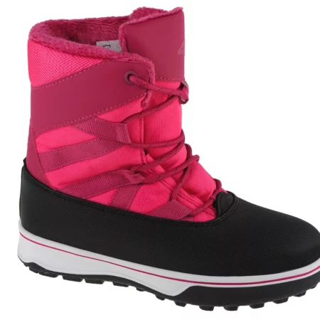 4F Kids Snow Boots 4FJAW22FSBSF005-54S, Dla dziewczynki, Różowe, śniegowce, syntetyk, rozmiar: 32