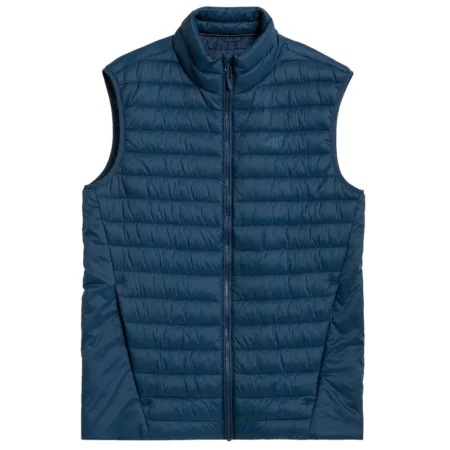 4F Men's Vest H4Z21-KUMP001-30S, Męskie, Granatowe, bezrękawniki, poliamid, rozmiar: M