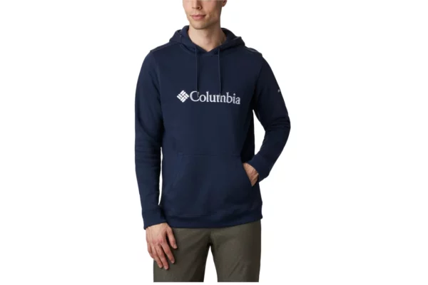 Columbia CSC Basic Logo II Hoodie 1681664468, Męskie, Granatowe, bluzy, bawełna, rozmiar: L