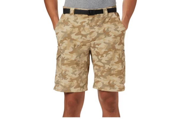 Columbia Silver Ridge Printed Cargo Short 1587033160, Męskie, Brązowe, spodenki, nylon, rozmiar: 30