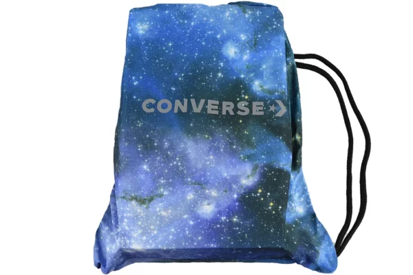 Converse Galaxy Cinch Bag C50CGX10-900, Dla chłopca, Niebieskie, torby, poliester, rozmiar: One size