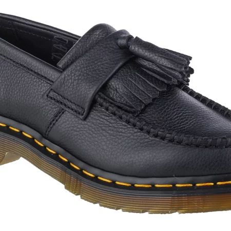 Dr. Martens Adrian Virginia DM22760001, Damskie, Czarne, mokasyny, skóra licowa, rozmiar: 36