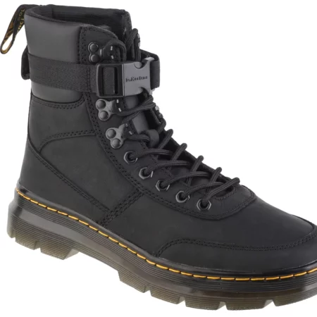 Dr. Martens Combs Tech DM27801001, Unisex, Czarne, glany, skóra licowa, rozmiar: 42