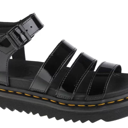 Dr. Martens Blaire Strap Sandals DM24192001, Damskie, Czarne, sandały, skóra licowa, rozmiar: 39