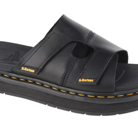 Dr. Martens Daxton Slide DM27400001, Męskie, Czarne, klapki, skóra licowa, rozmiar: 41