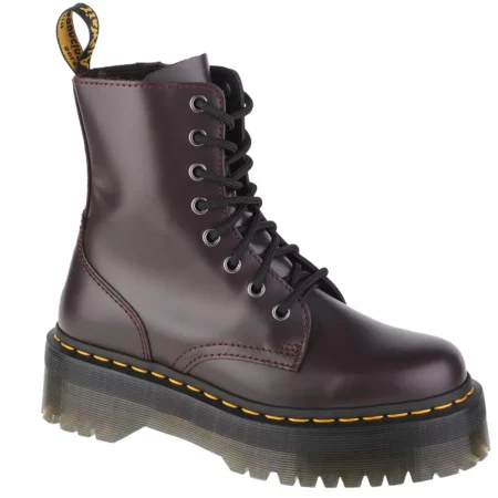 Dr. Martens Jadon DM27311626, Unisex, Bordowe, glany, skóra licowa, rozmiar: 42