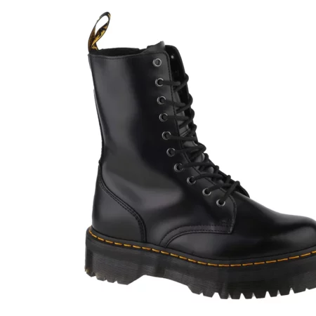 Dr. Martens Jadon Hi DM25565001, Unisex, Czarne, glany, skóra licowa, rozmiar: 37