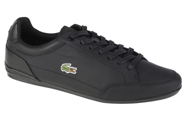 Lacoste Chaymon Crafted 07221 743CMA004302H, Męskie, Czarne, buty sneakers, skóra licowa, rozmiar: 41