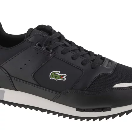 Lacoste Partner Piste 740SMA0025231, Męskie, Czarne, buty sneakers, tkanina, rozmiar: 42