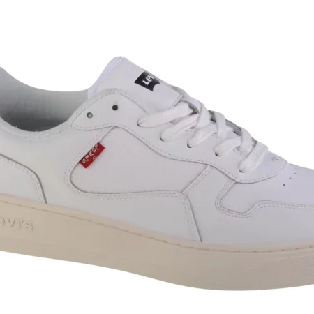 Levi's Glide 235200-713-51, Męskie, Białe, buty sneakers, skóra licowa, rozmiar: 41