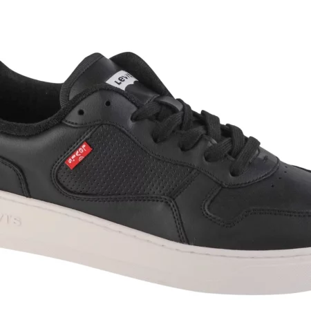 Levi's Glide 235200-713-59, Męskie, Czarne, buty sneakers, skóra licowa, rozmiar: 41