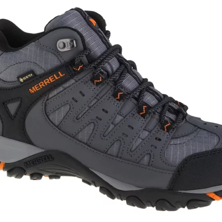 Merrell Accentor Sport Mid GTX J036205, Męskie, Szare, buty trekkingowe, skóra syntetyczna, rozmiar: 42