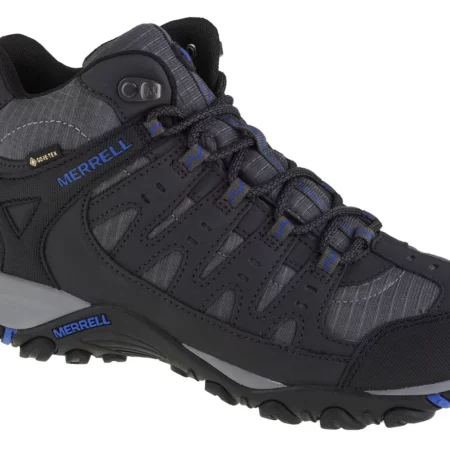 Merrell Accentor Sport Mid GTX J88315, Męskie, Szare, buty trekkingowe, skóra syntetyczna, rozmiar: 40