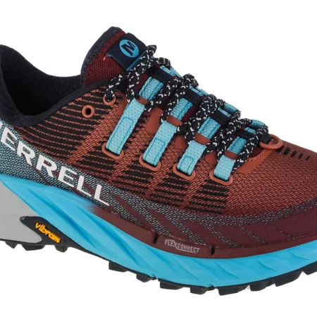 Merrell Agility Peak 4 J067546, Damskie, Bordowe, buty do biegania, tkanina, rozmiar: 37