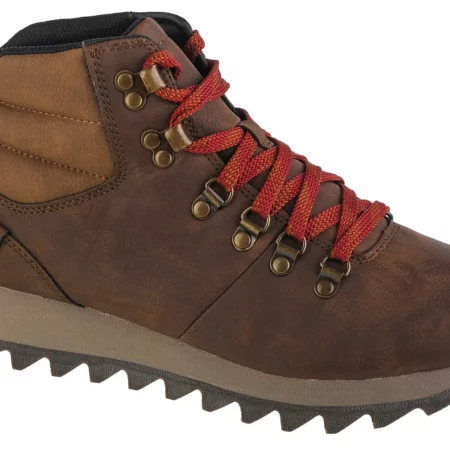 Merrell Alpine Hiker J004301, Męskie, Brązowe, buty trekkingowe, skóra syntetyczna, rozmiar: 44,5