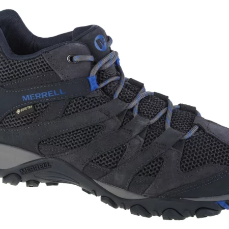 Merrell Alverstone Mid Gtx J033025, Męskie, Granatowe, buty trekkingowe, skóra zamszowa, rozmiar: 41