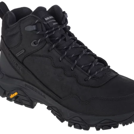 Merrell Coldpack 3 Thermo Mid WP J037203, Męskie, Czarne, buty trekkingowe, nubuk, rozmiar: 42