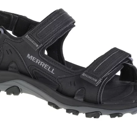 Merrell Huntington Sport Convert Sandal J036871, Męskie, Czarne, sandały, nubuk, rozmiar: 45