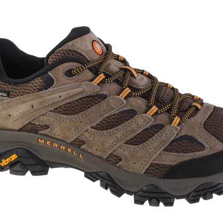 Merrell Moab 3 GTX J035805, Męskie, Brązowe, buty trekkingowe, skóra zamszowa, rozmiar: 43