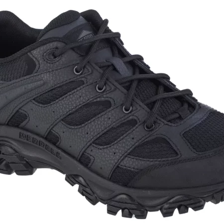 Merrell Moab 3 Tactical WP J003909, Męskie, Czarne, buty taktyczne, skóra licowa, rozmiar: 43,5