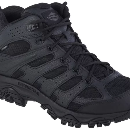 Merrell Moab 3 Tactical WP Mid J003911, Męskie, Czarne, buty taktyczne, skóra licowa, rozmiar: 41