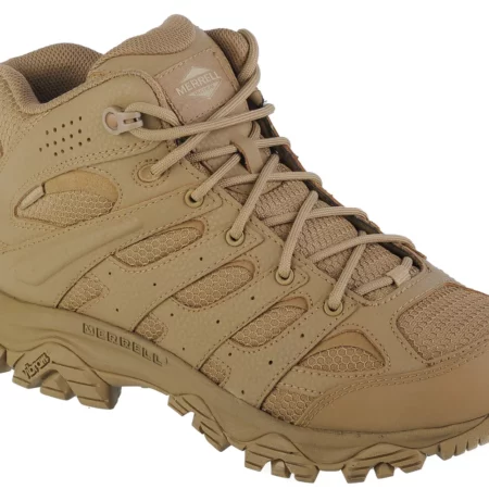 Merrell Moab 3 Tactical WP Mid J004111, Męskie, Beżowe, buty taktyczne, skóra licowa, rozmiar: 41