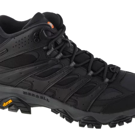 Merrell Moab 3 Thermo Mid WP J036577, Męskie, Czarne, buty trekkingowe, skóra licowa, rozmiar: 41