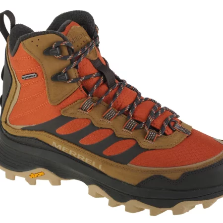 Merrell Moab Speed Thermo Mid WP J066917, Męskie, Pomarańczowe, buty trekkingowe, tkanina, rozmiar: 41