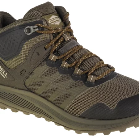 Merrell Nova 3 Mid Tactical WP J005053, Męskie, Zielone, buty trekkingowe, tkanina, rozmiar: 41