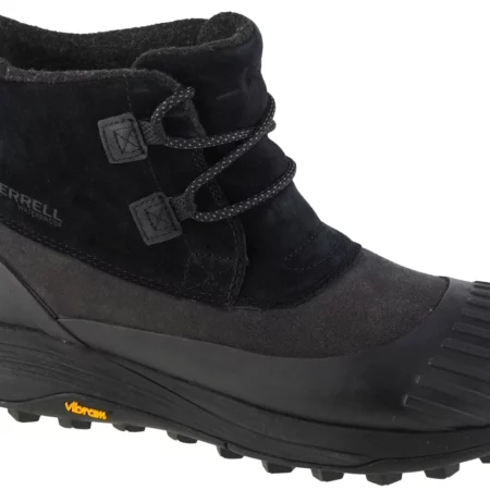 Merrell Siren 4 Thermo Demi WP J036750, Damskie, Czarne, buty zimowe, skóra zamszowa, rozmiar: 36