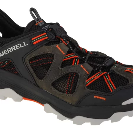 Merrell Speed Strike J067643, Męskie, Zielone, buty trekkingowe, skóra licowa, rozmiar: 42