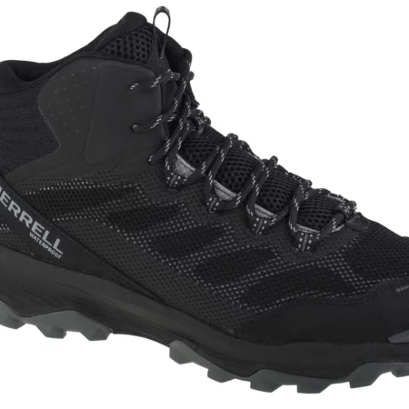 Merrell Speed Strike Mid WP J066873, Męskie, Czarne, buty trekkingowe, tkanina, rozmiar: 41