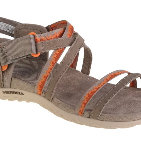 Merrell Terran 3 Cush Lattice Sandal J005664, Damskie, Beżowe, sandały, nubuk, rozmiar: 36