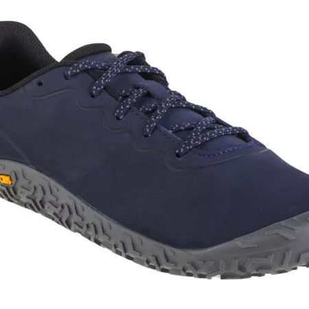 Merrell Vapor Glove 6 LTR J067865, Męskie, Niebieskie, buty do biegania, skóra naturalna, rozmiar: 41