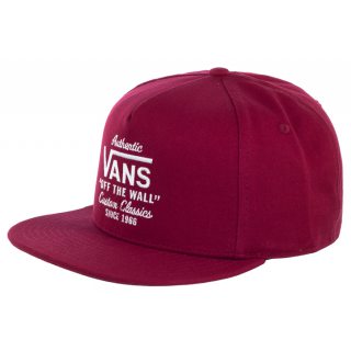 Czapka z daszkiem Wabash Snapback Rhumba Red VN0A36I8TD21 (VA257-a) Vans