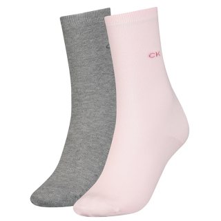 Skarpetki 2 pary Women Sock 2P Pink 701218769 003 999 (CK52-a) Calvin Klein