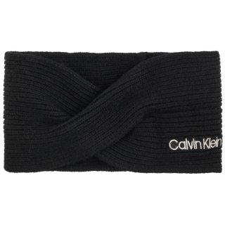 Opaska Essential Knit HeadBand Black K60K608656 BAX (CK6-a) Calvin Klein