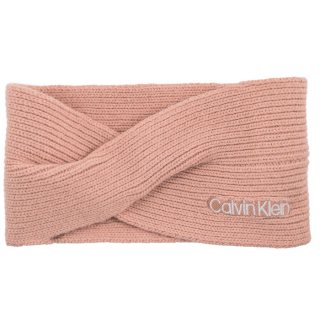 Opaska Essential Knit HeadBand Desert Rose K60K608656 TBP (CK6-c) Calvin Klein