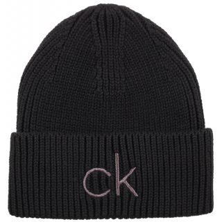 Czapka Essentials Beanie Black K60K608660 BAX (CK7-a) Calvin Klein