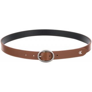 Pasek Classic Round Buckle Belt 25 MM Black K60K608974 GB8 (CK92-b) Calvin Klein