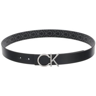 Pasek Re-Lock Ck Rev Belt 30MM Black K60K609564 0GO (CK95-a) Calvin Klein