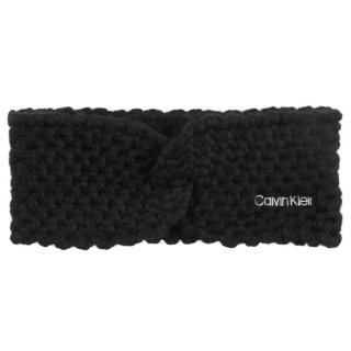 Opaska Micro Waffle Headband K60K609968 BAX Black (CK183-a) Calvin Klein