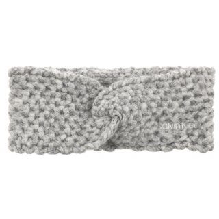 Opaska Micro Waffle Headband K60K609968 PAA Cement (CK183-b) Calvin Klein