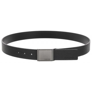 Pasek Beveled Plaque Pb 35mm K50K510219 BAX Black (CK185-a) Calvin Klein