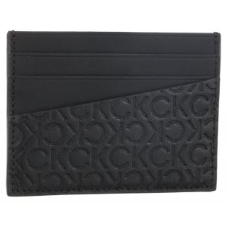 Etui na Karty Ck Must Mono Card Holder 6CC Black Tonal Mono K50K510319 01I (CK225-a) Calvin Klein