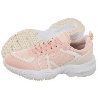 Sneakersy Retro Tennis Over Mesh Wn Peach Blush/Creamy White YW0YW00946 0JV (CK252-a) Calvin Klein