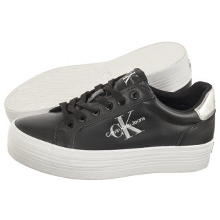 Sneakersy Vulc Flatform Laceup Lth Refl Wn YW0YW01222 BEH (CK305-a) Calvin Klein