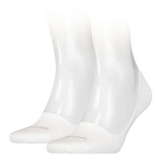 Skarpetki Stopki 2 pary Footie Mid Cut White 701218708 002 (CK319-b) Calvin Klein