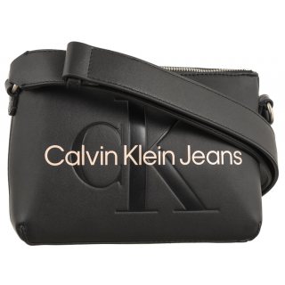 Torebka Listonoszka Sculpted Camera Pouch21 Mono Black With Rose K60K610681 0IF (CK322-a) Calvin Klein